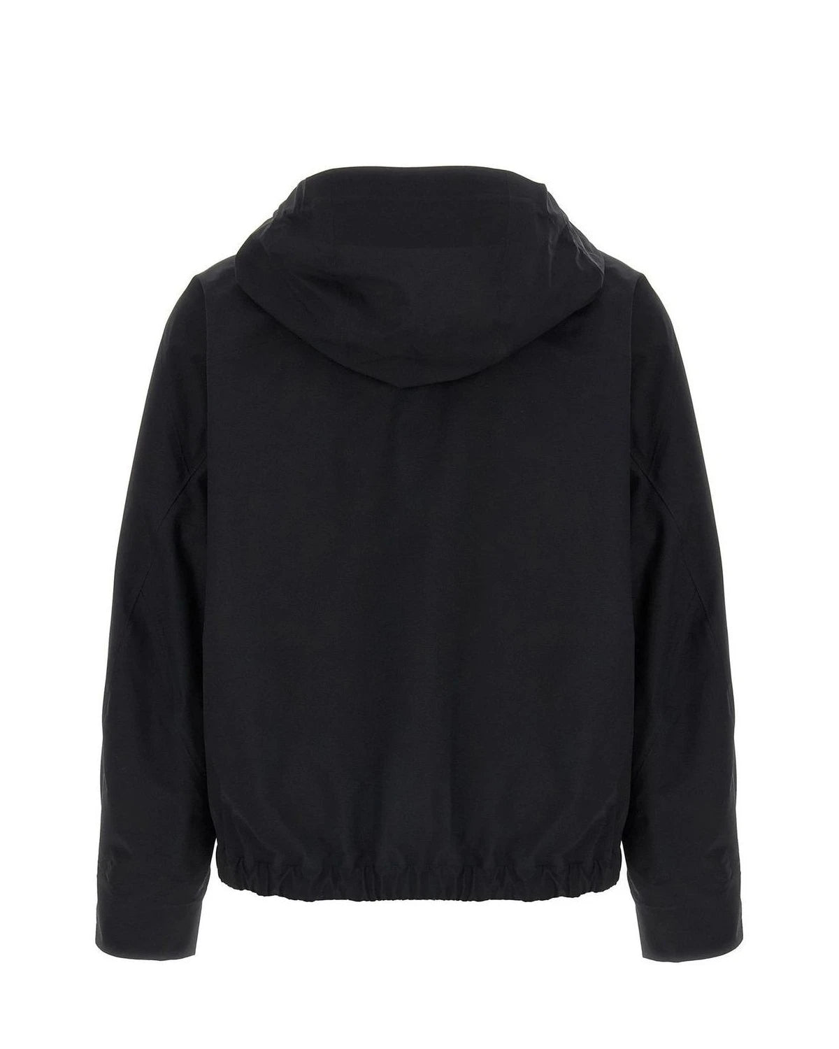 Arc'teryx Veilance Windbreaker in black, Nylon — view 2