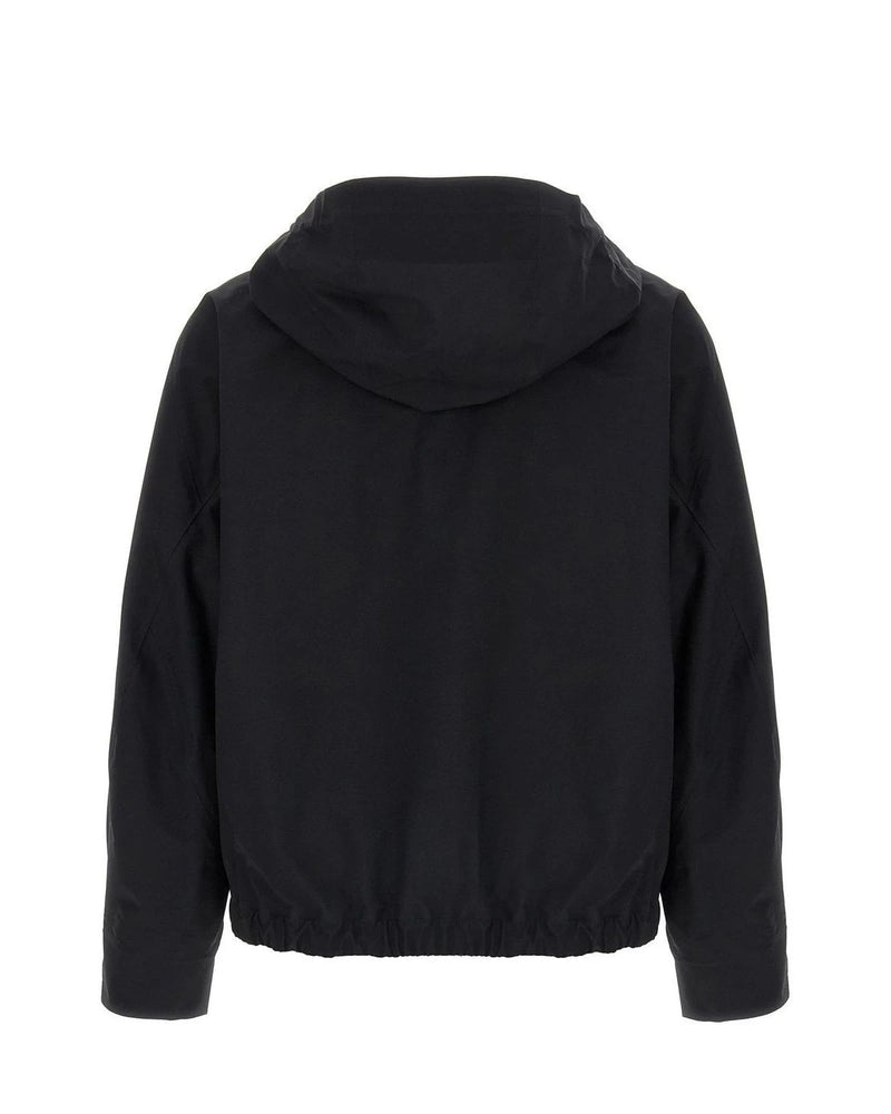 Arc'teryx Veilance Windbreaker in black, Nylon — view 2