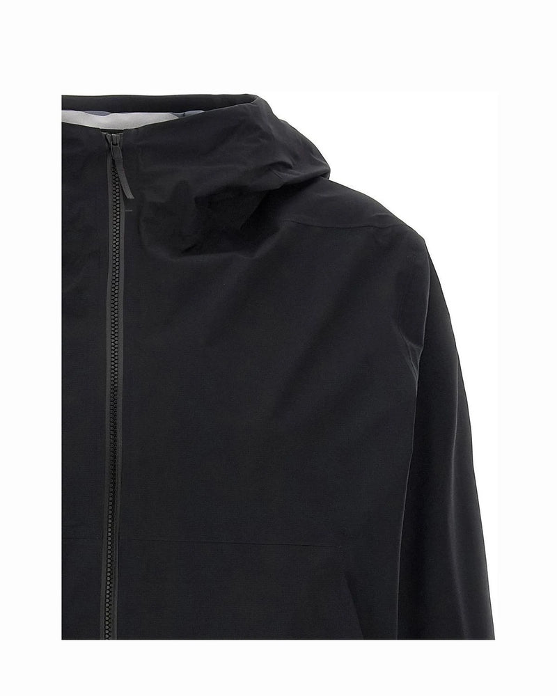Arc'teryx Veilance Windbreaker in black, Nylon — view 3
