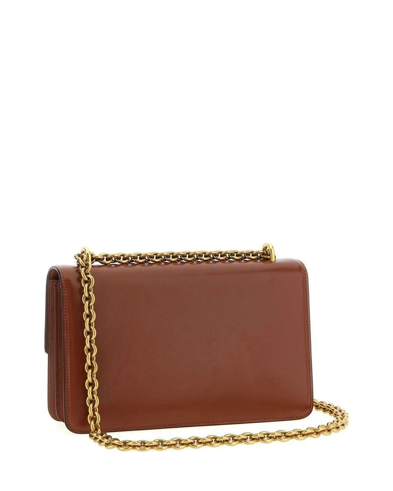 Valentino Garavani Cross Body Bag in brown, Calfskin Leather — view 2