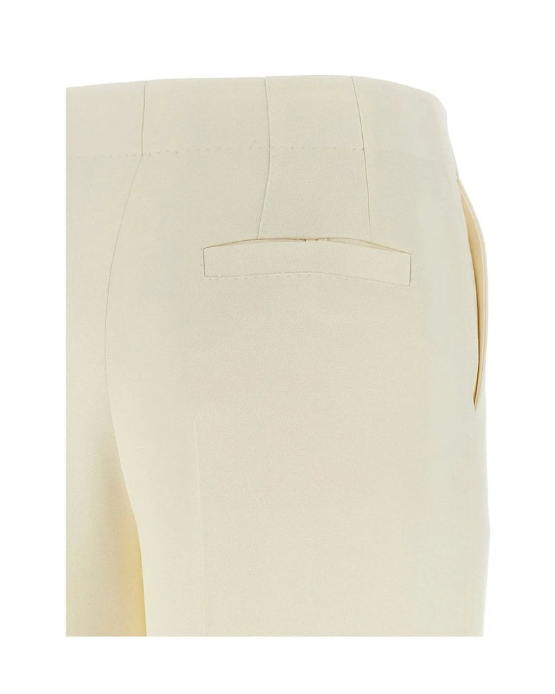 Brioni Trouser in white, Wool — view 4