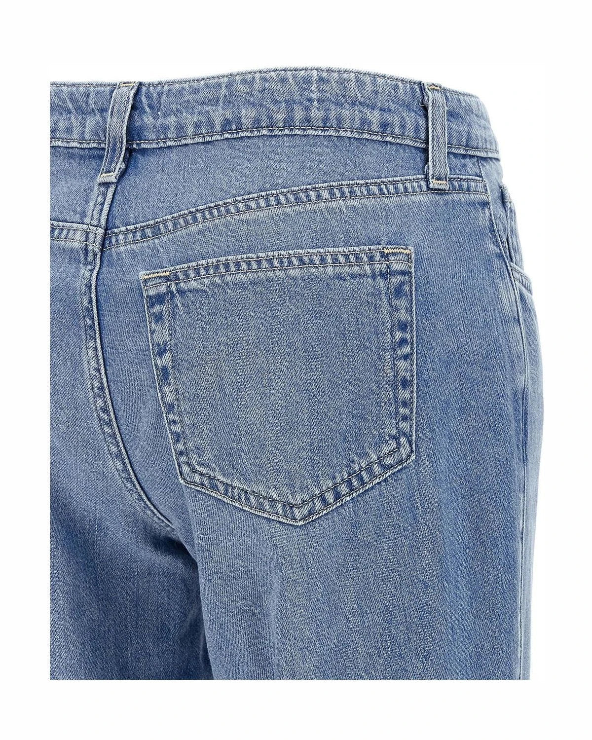 L'Agence Jean in blue, Cotton — view 4