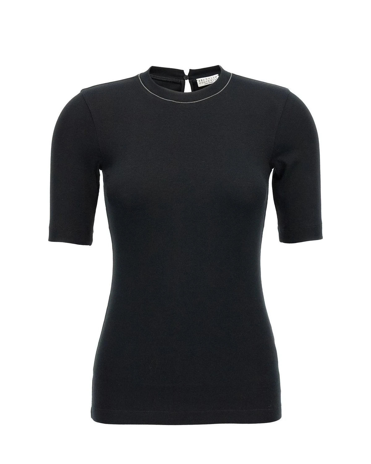 Brunello Cucinelli T-Shirt in black, Cotton