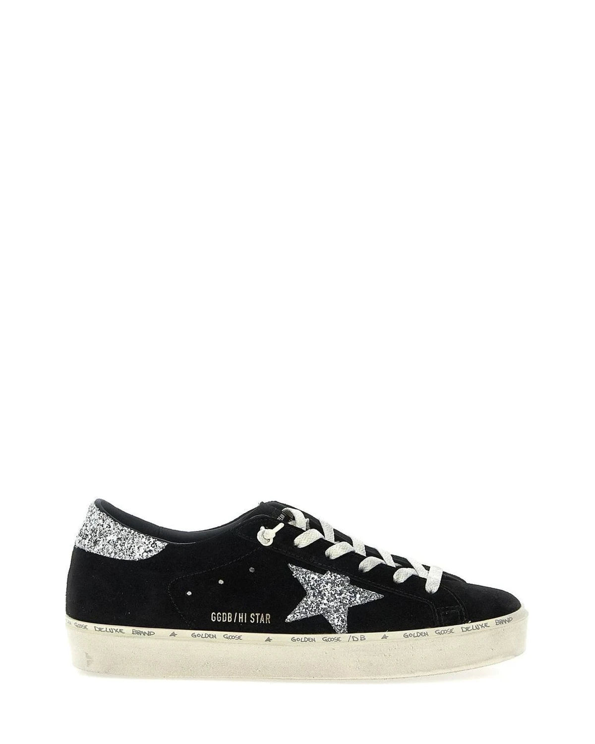 Golden Goose Sneakers in black, Leather