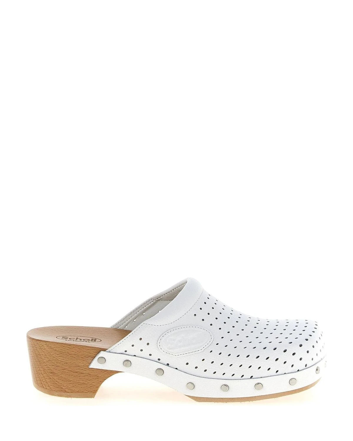 Balenciaga Flats in white, Calfskin Leather