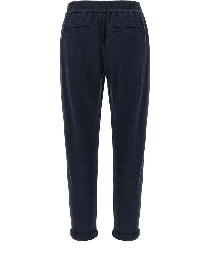 Brunello Cucinelli Jogger in blue, Cotton — view 2