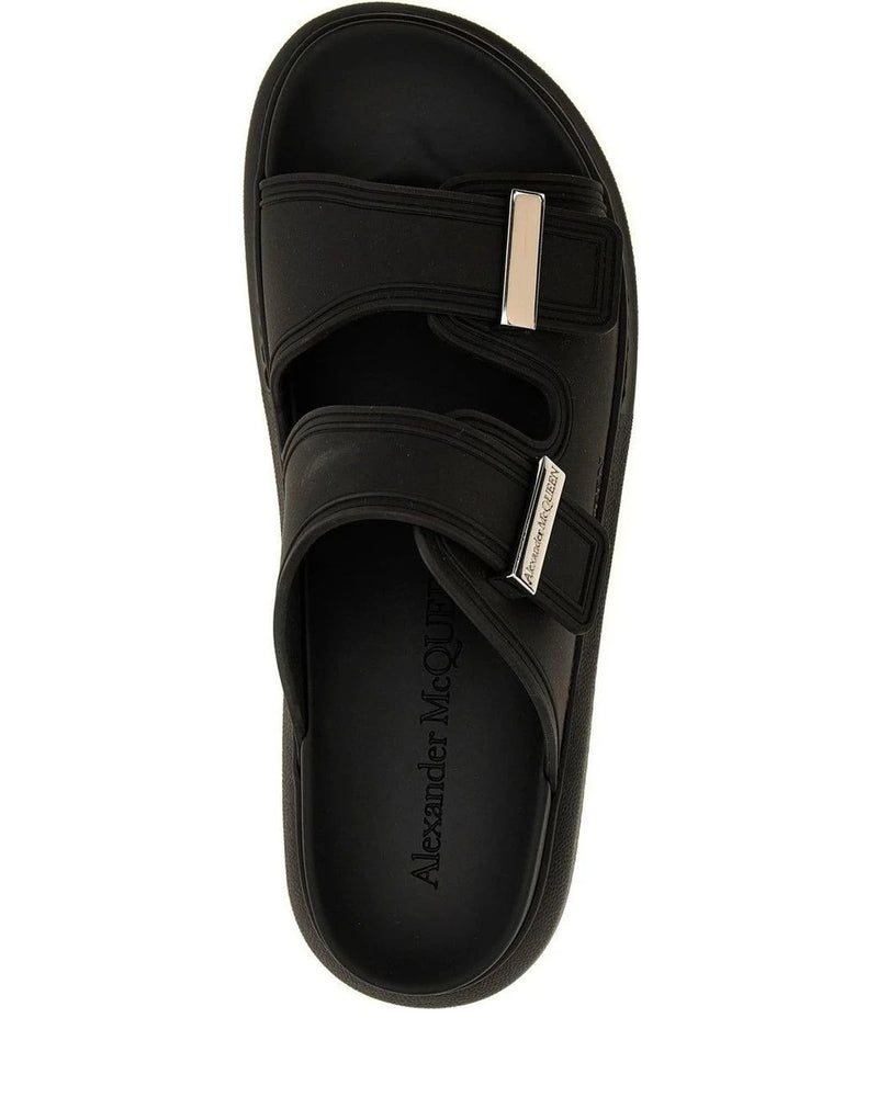 Alexander McQueen Slides in black, Rubber — view 4