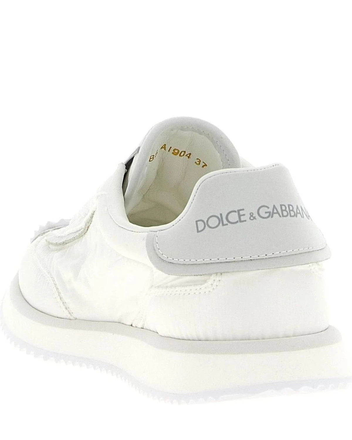 Dolce & Gabbana Athletic Shoes in white, Polyester — view 3