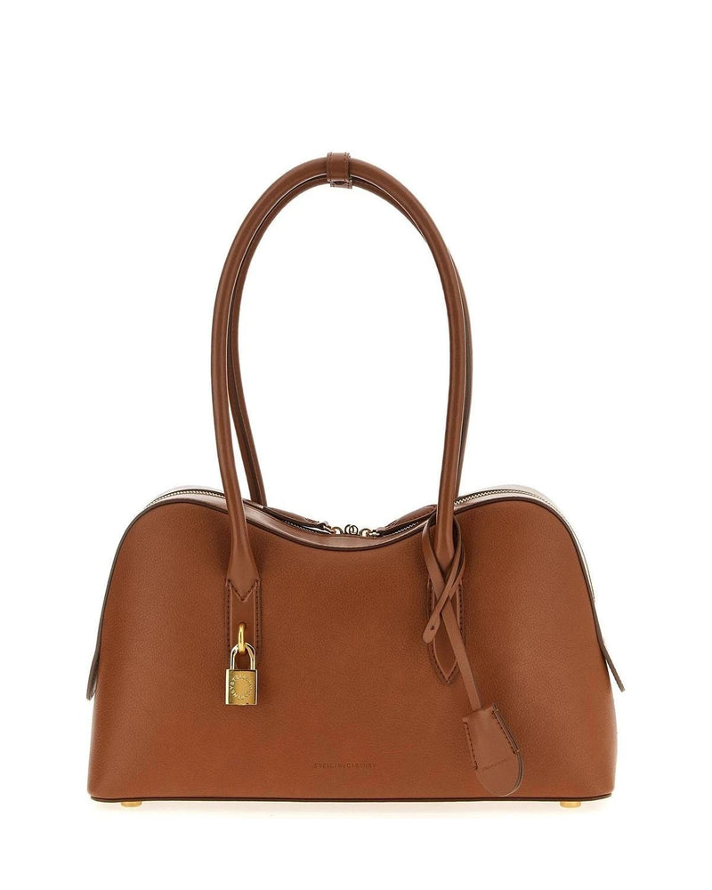 Stella McCartney Satchel Bag in brown, Polyamide