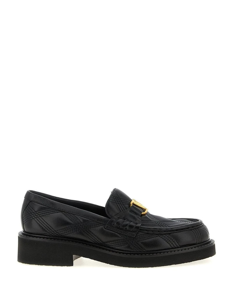 Valentino Garavani Loafers in black, Lamb Leather