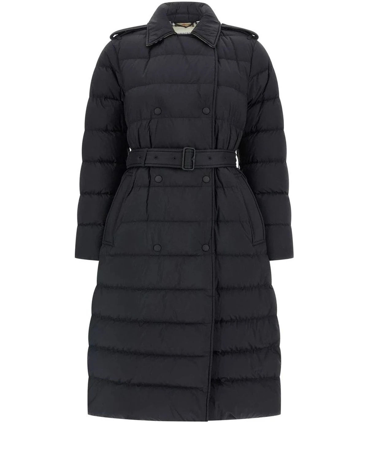 Burberry Puffer Jacket in black, Polyamide — view 2