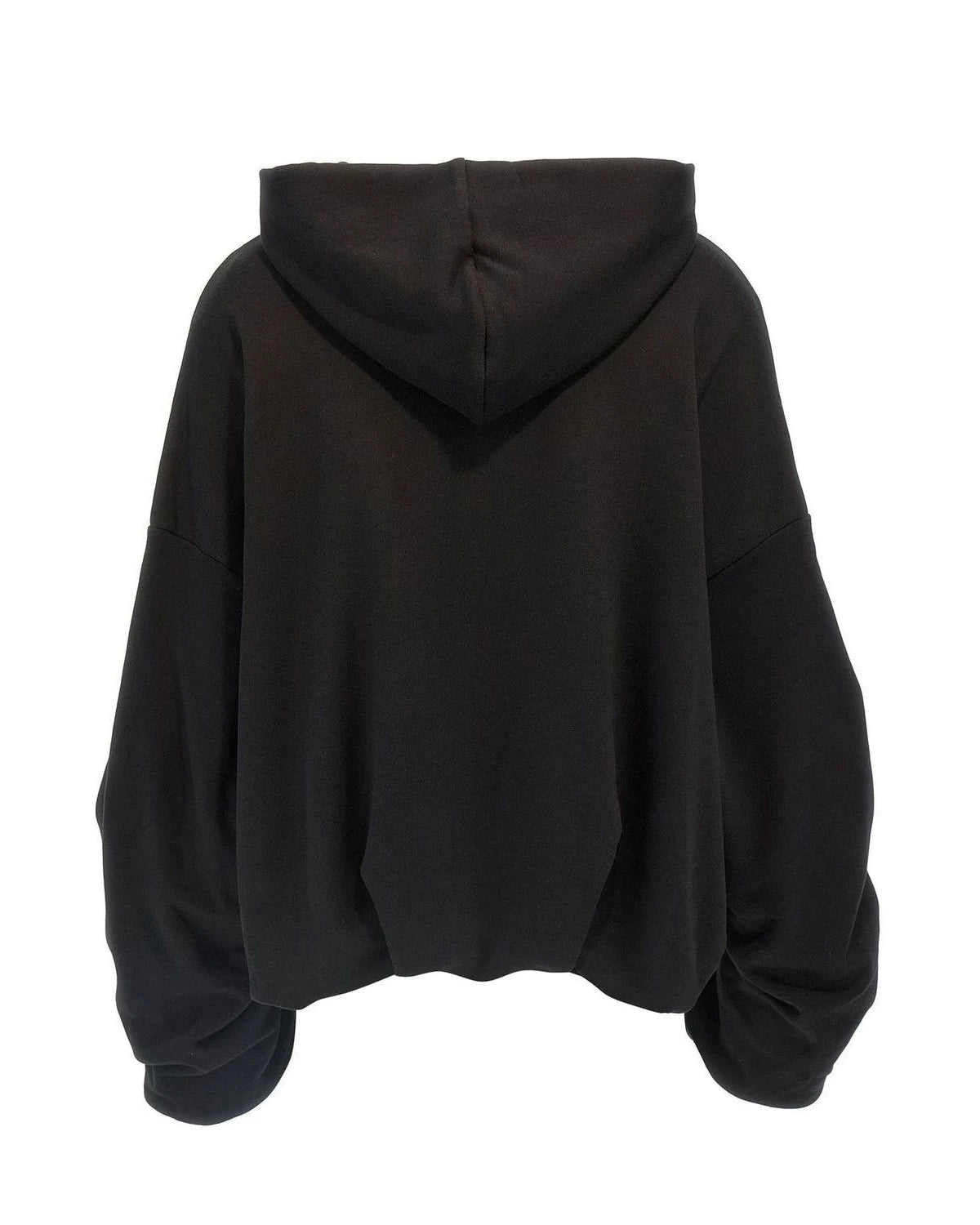 Dries Van Noten Hoodie in black, Cotton — view 2