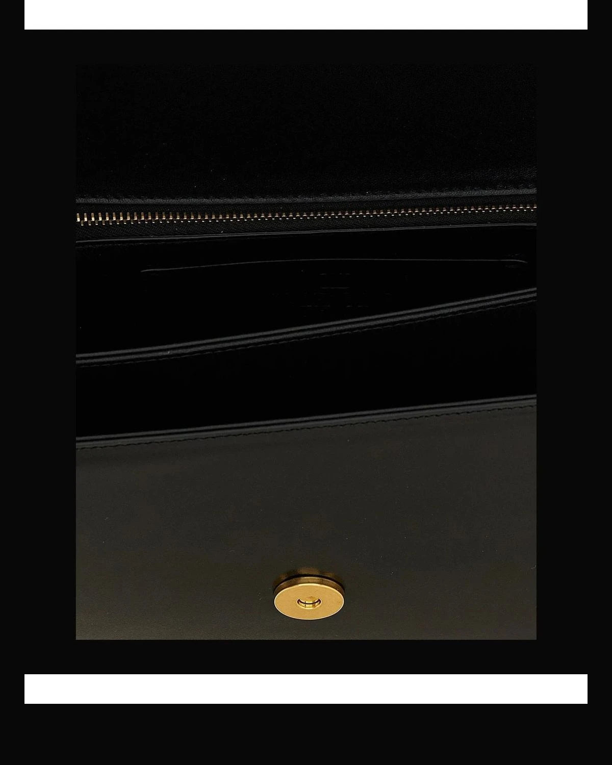 Valentino Garavani Shoulder Bag in black, Calfskin Leather — view 4