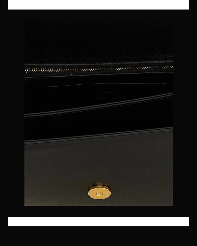 Valentino Garavani Shoulder Bag in black, Calfskin Leather — view 4