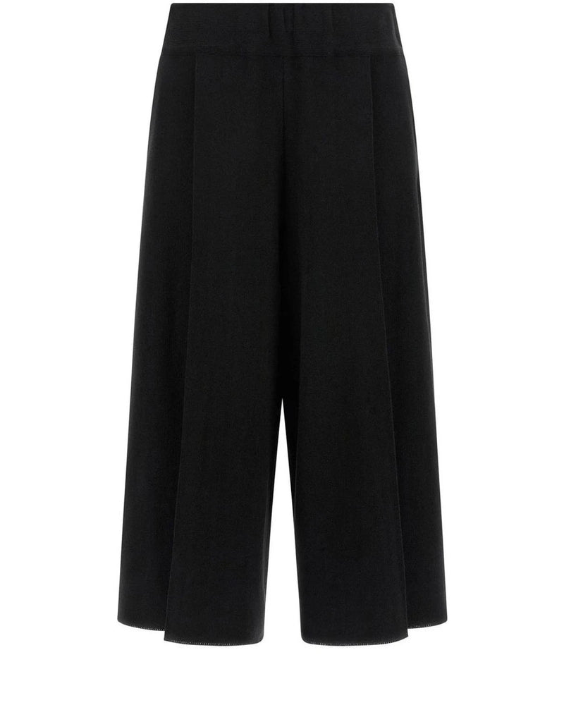 Issey Miyake Palazzo Pant in black, Cotton