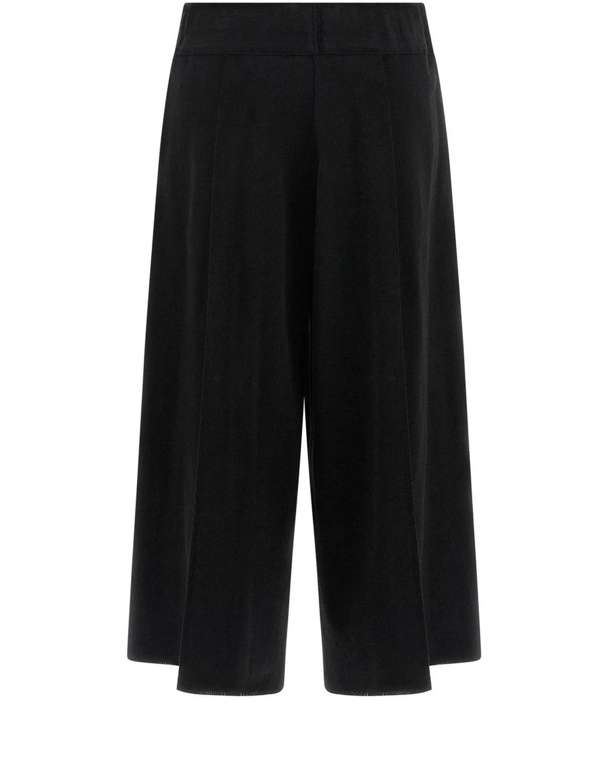 Issey Miyake Palazzo Pant in black, Cotton — view 2