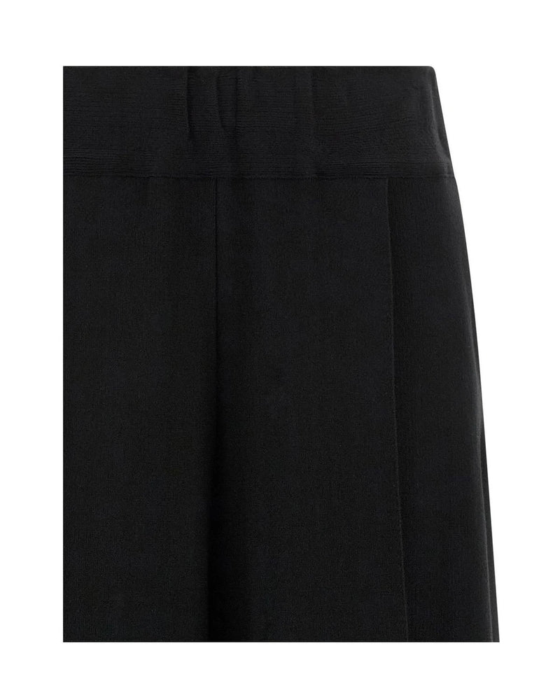 Issey Miyake Palazzo Pant in black, Cotton — view 3