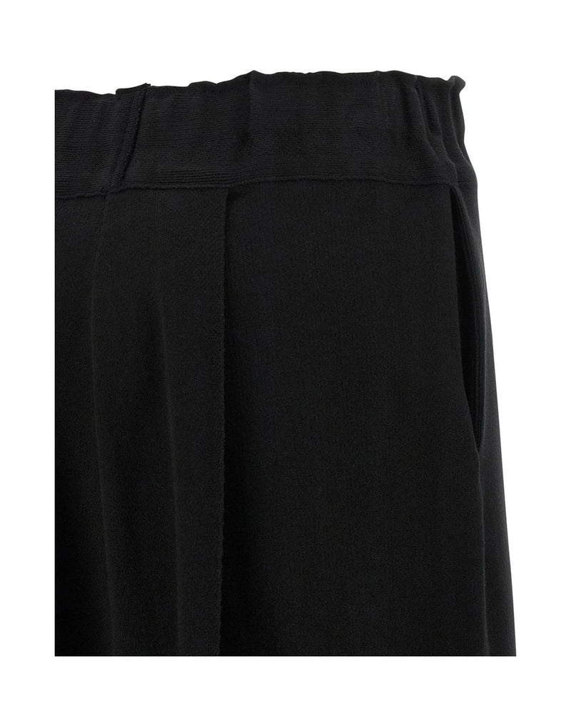 Issey Miyake Palazzo Pant in black, Cotton — view 4