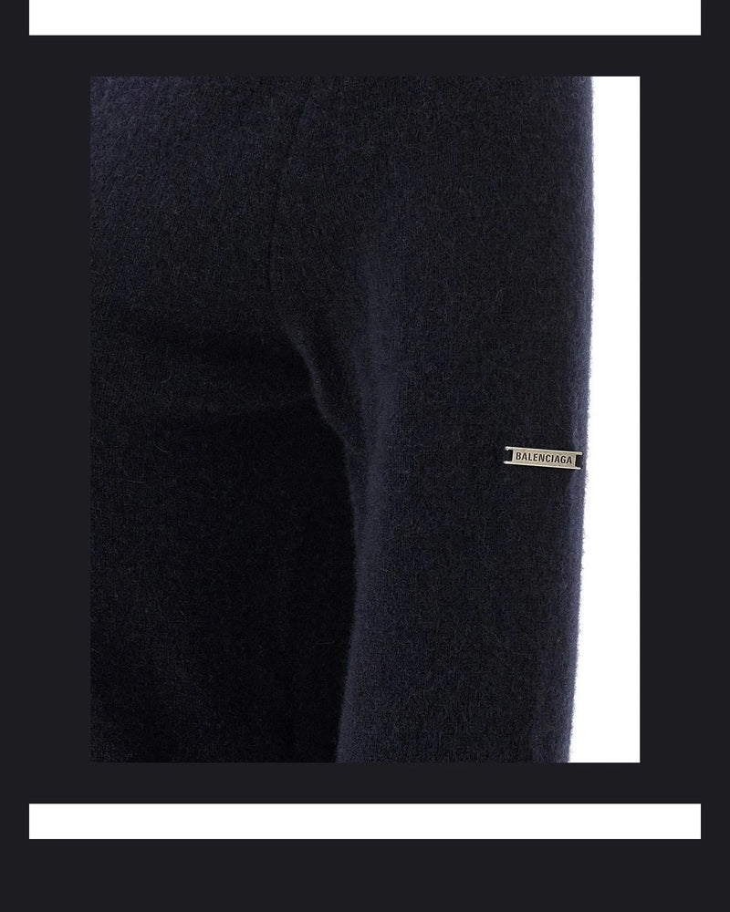 Balenciaga Sweater in blue, Cashmere — view 4
