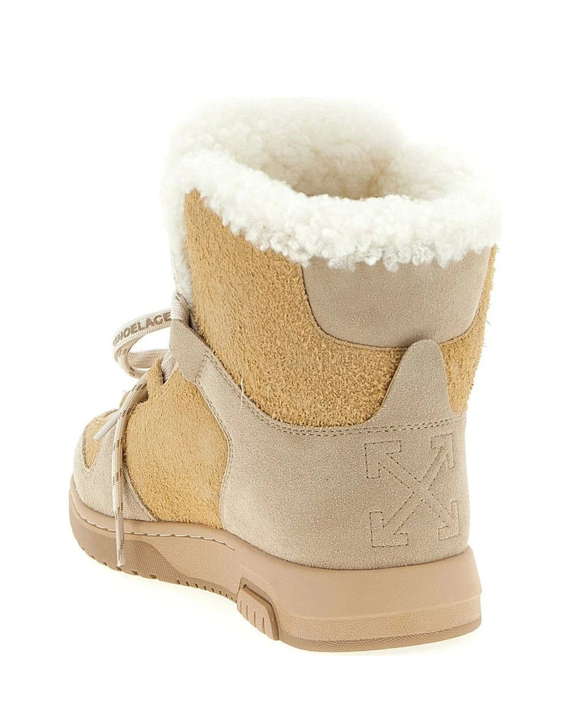 Off-White Boots in beige — view 4