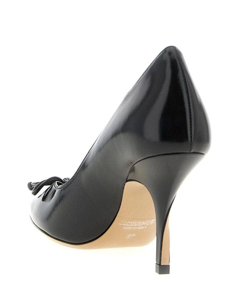 Jacquemus Pumps in black, Cow Leather — view 3