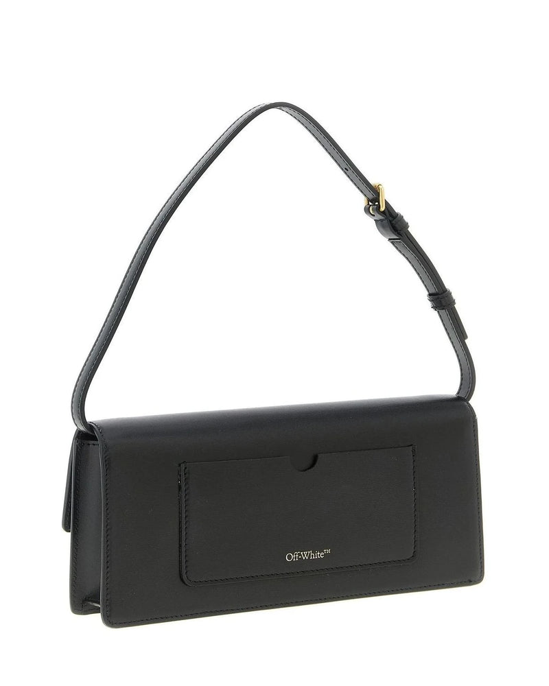 Off-White Shoulder Bag in black, Polyester — view 2