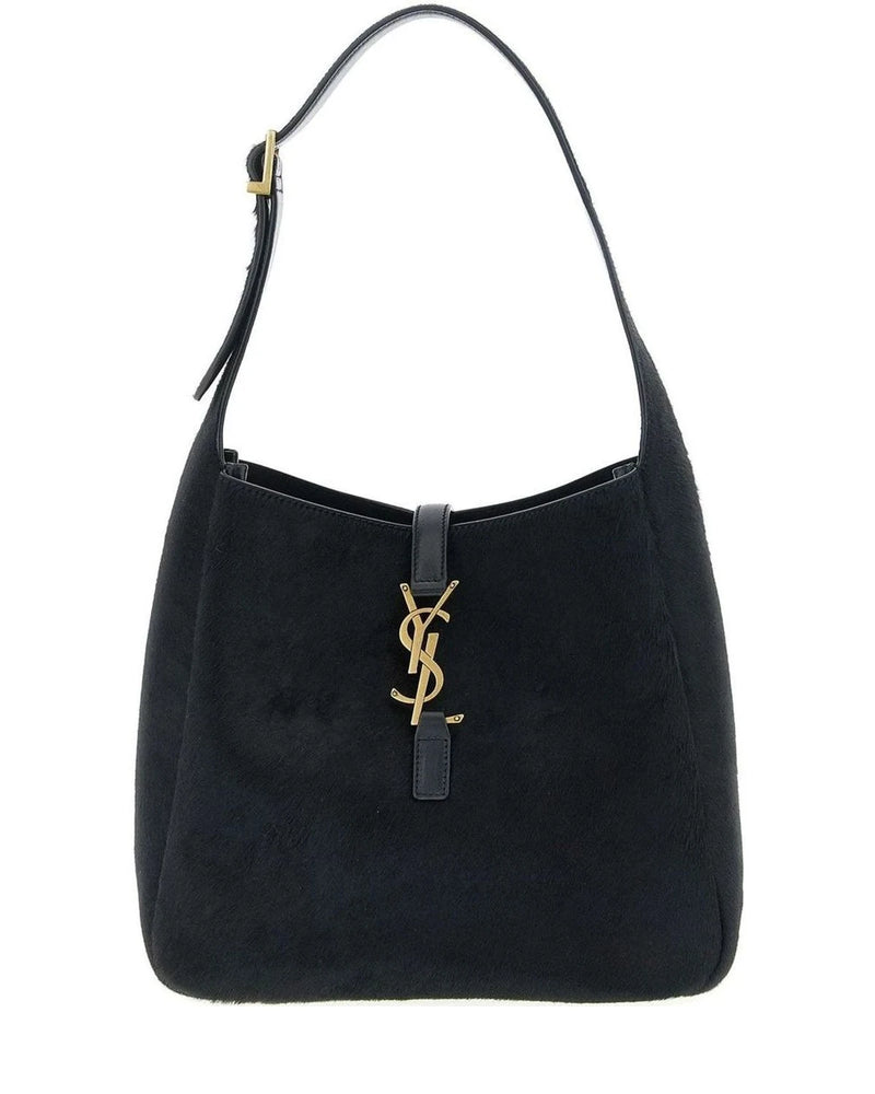 Saint Laurent Shoulder Bag in black, Calfskin Leather