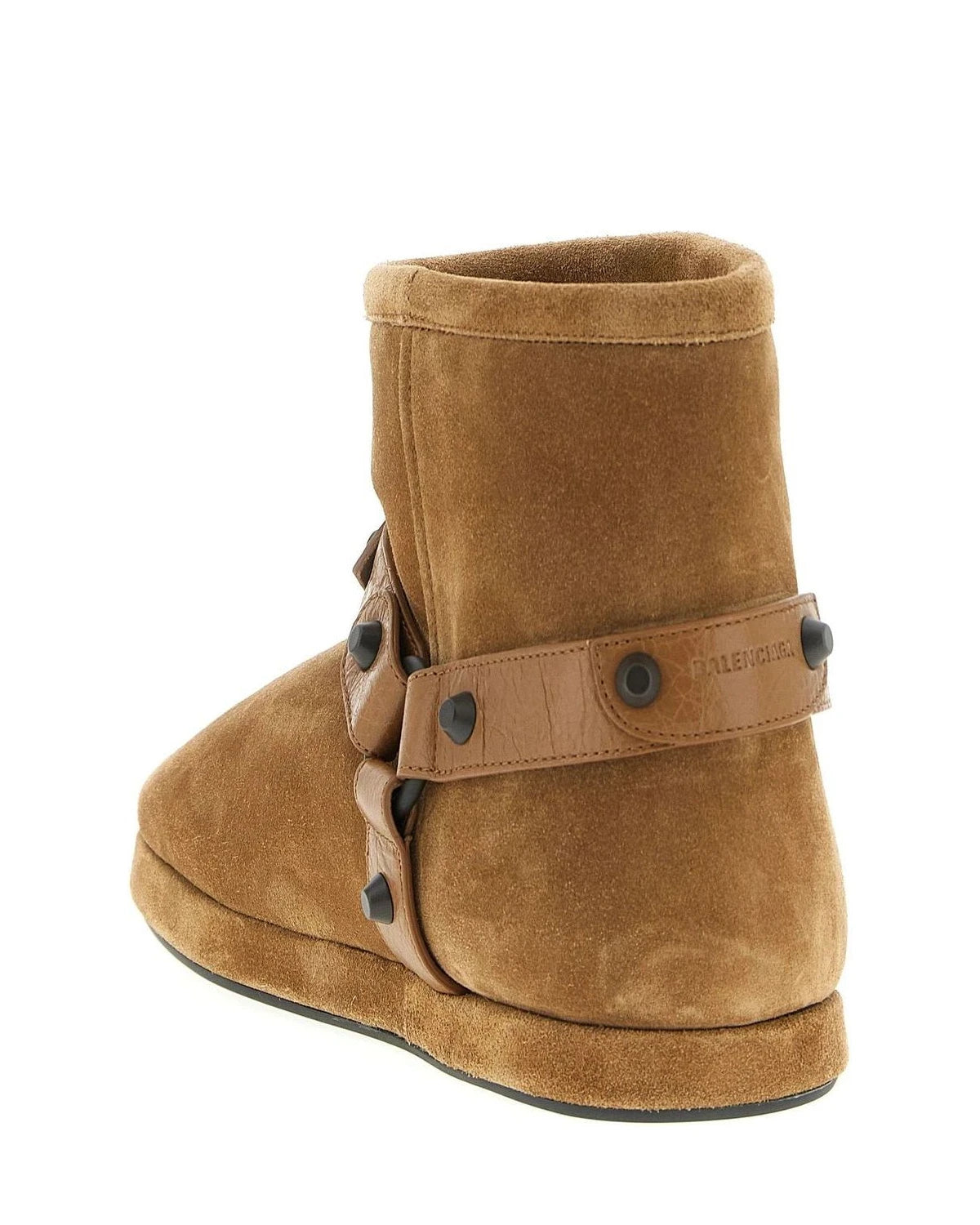 Balenciaga Ankle Boots in beige, Calf Leather — view 3