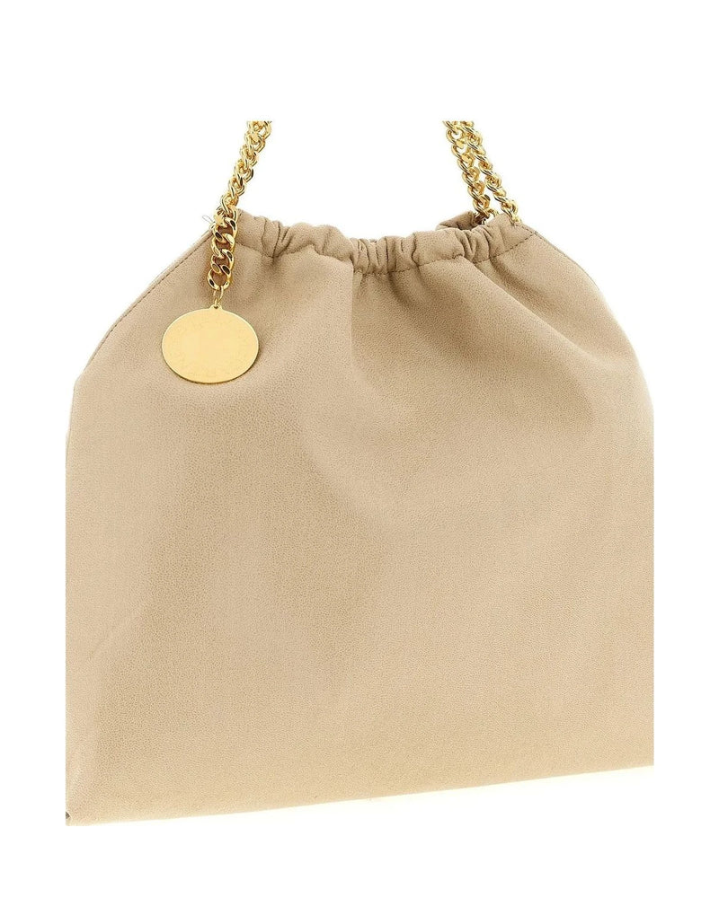 Stella McCartney Shoulder Bag in beige, Polyester — view 3