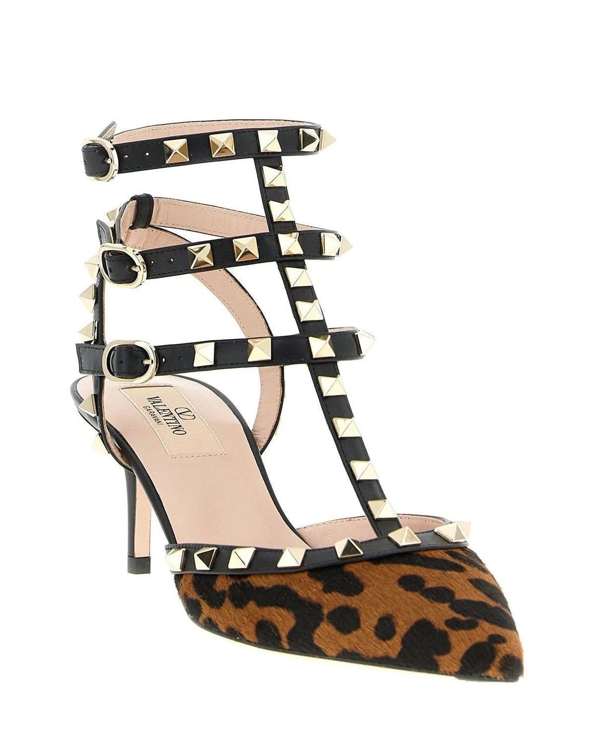Valentino Garavani Pumps in multicolor, Calfskin Leather — view 2