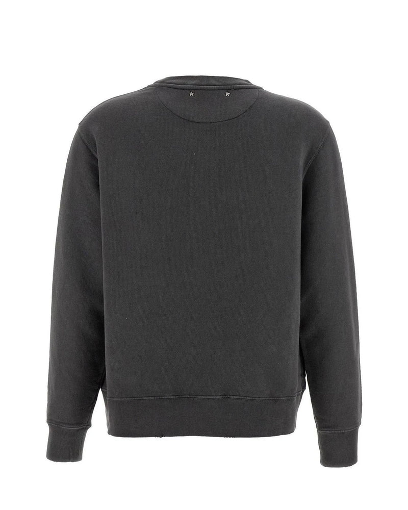 Golden Goose Sweatshirt in gray, Cotton — view 2