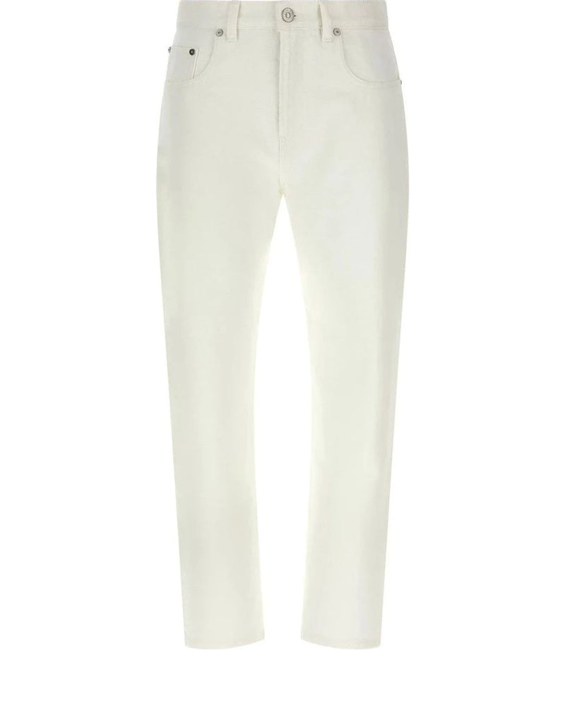 Victoria Beckham Jean in white, Cotton