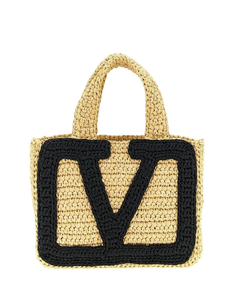 Valentino Garavani Shopping Tote in black, Viscose