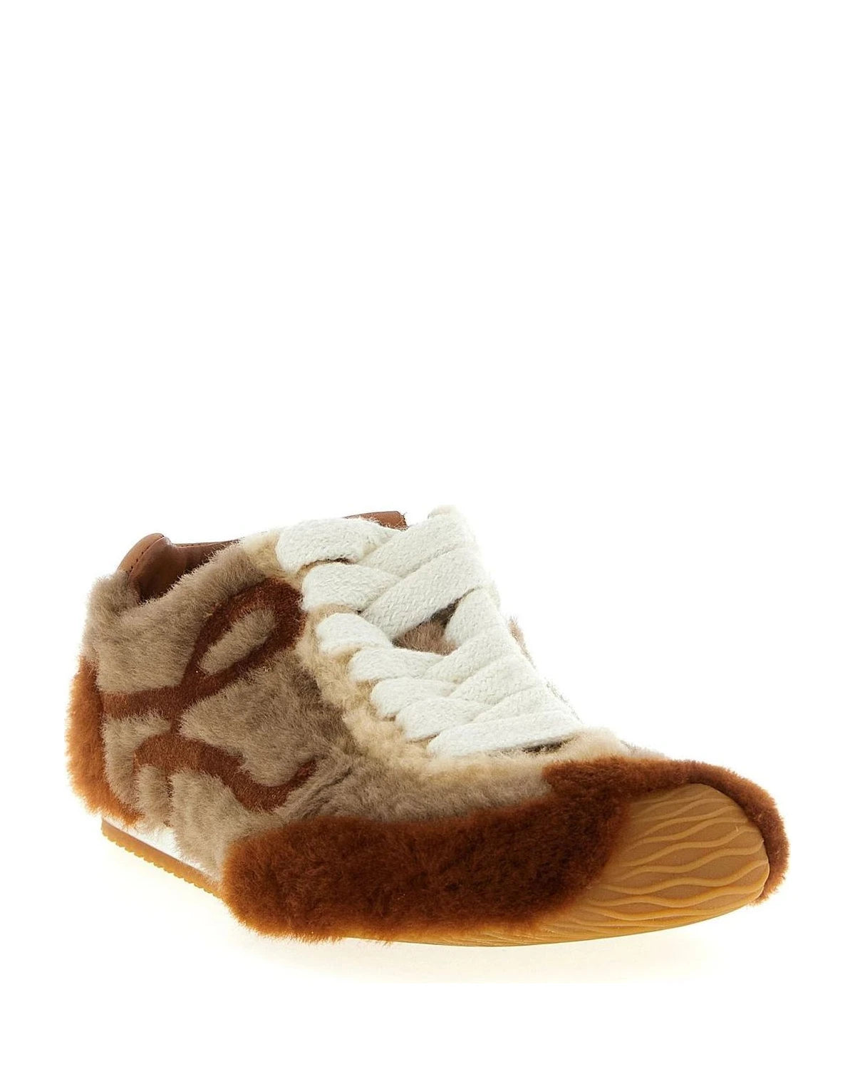 Loewe Sneakers in brown, Lamb Leather — view 2