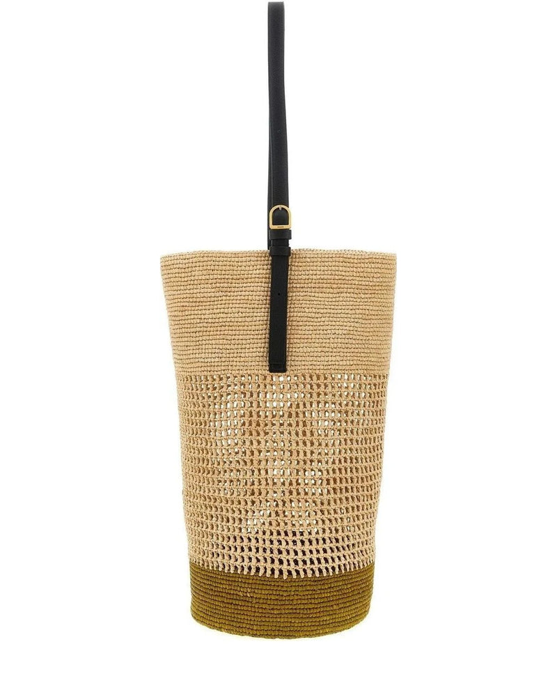Khaite Bucket Bag in beige