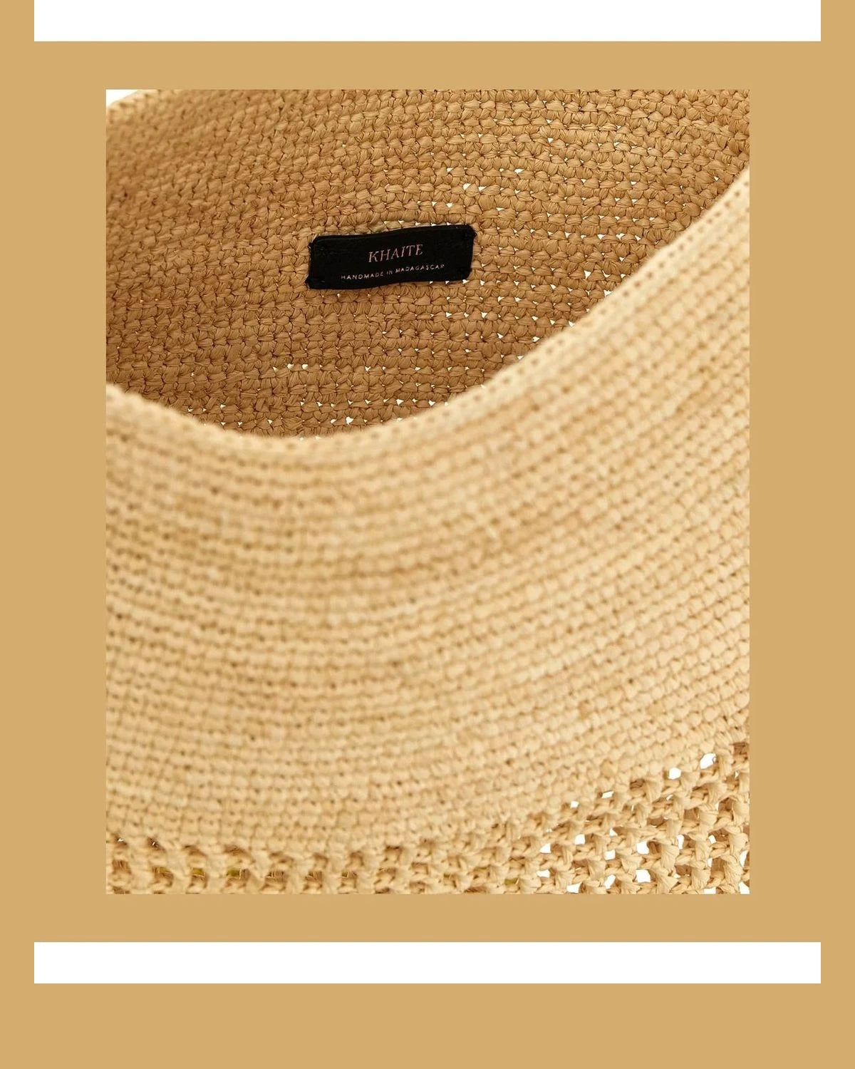 Khaite Bucket Bag in beige — view 4