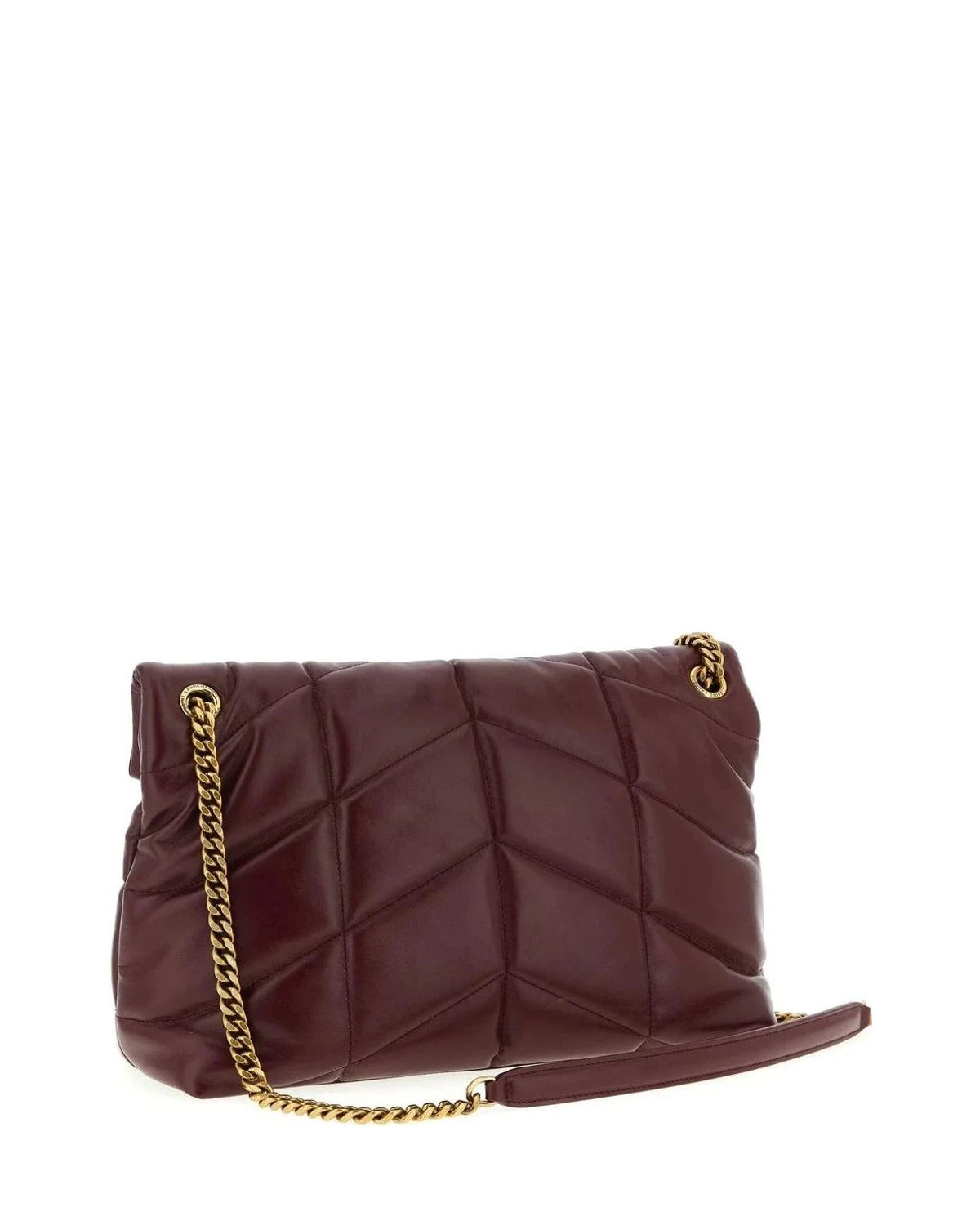 Saint Laurent Shoulder Bag in red, Calfskin Leather — view 2
