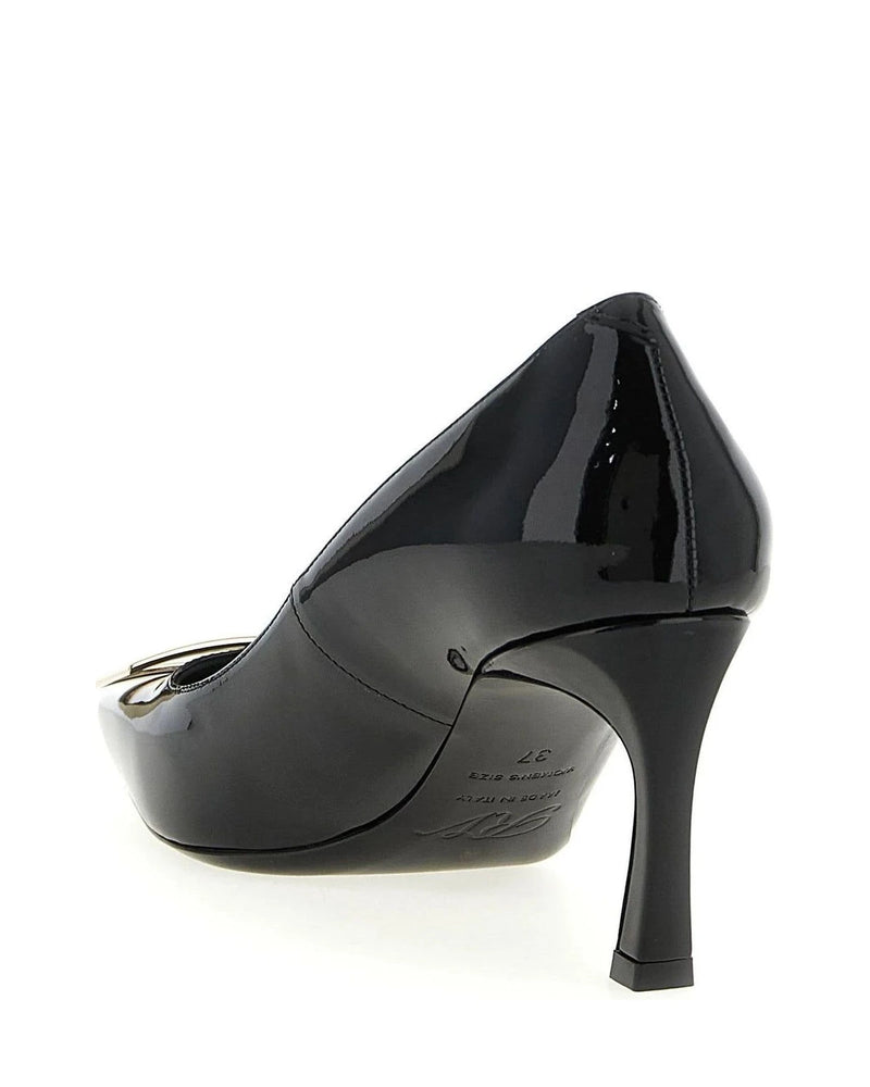 Roger Vivier Heels in black, Calfskin Leather — view 3