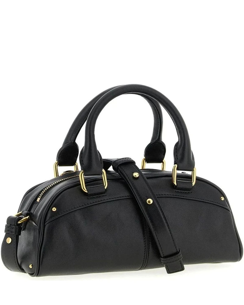 Chloé Satchel Bag in black, Calfskin Leather — view 2