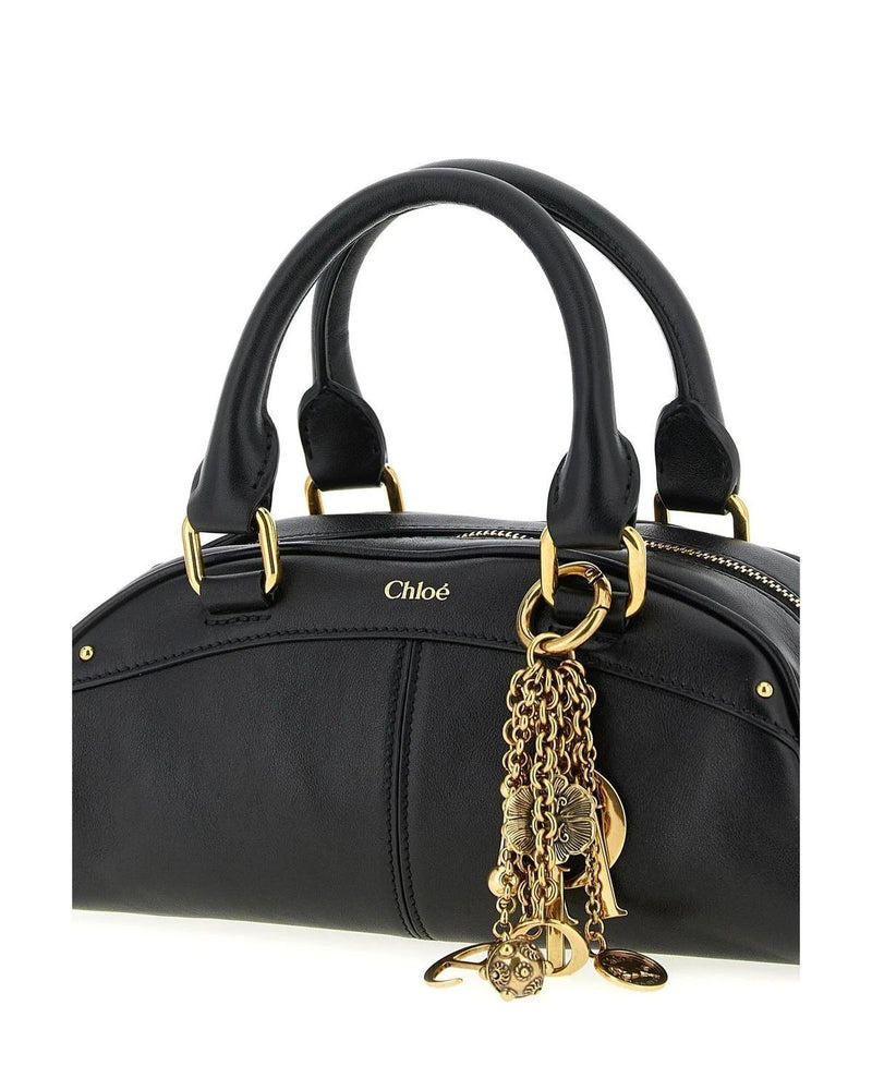 Chloé Satchel Bag in black, Calfskin Leather — view 3