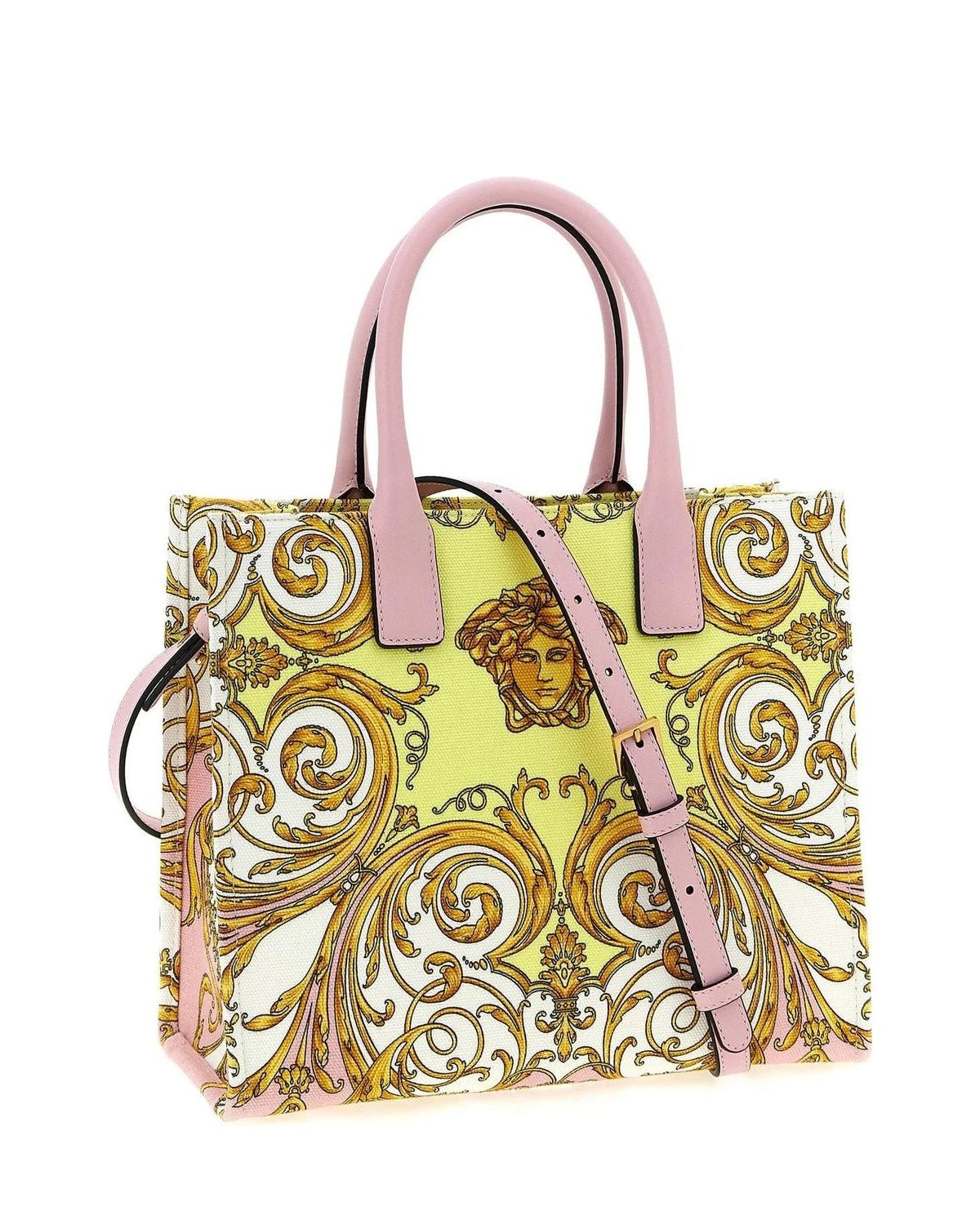 Versace Tote Bag in multicolor, Cotton — view 2