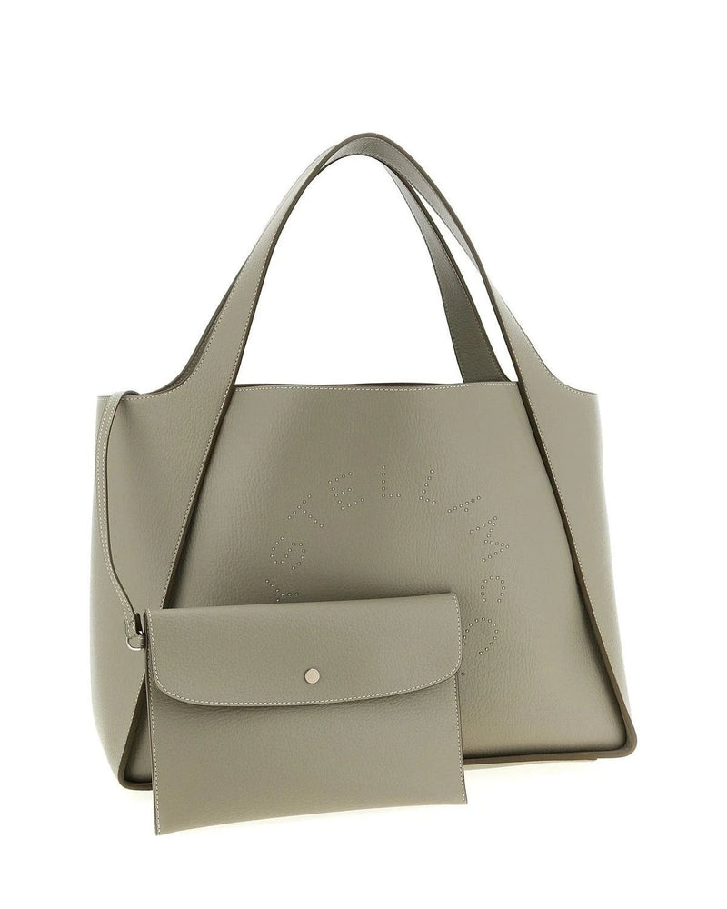 Stella McCartney Tote Bag in beige, Polyamide — view 3