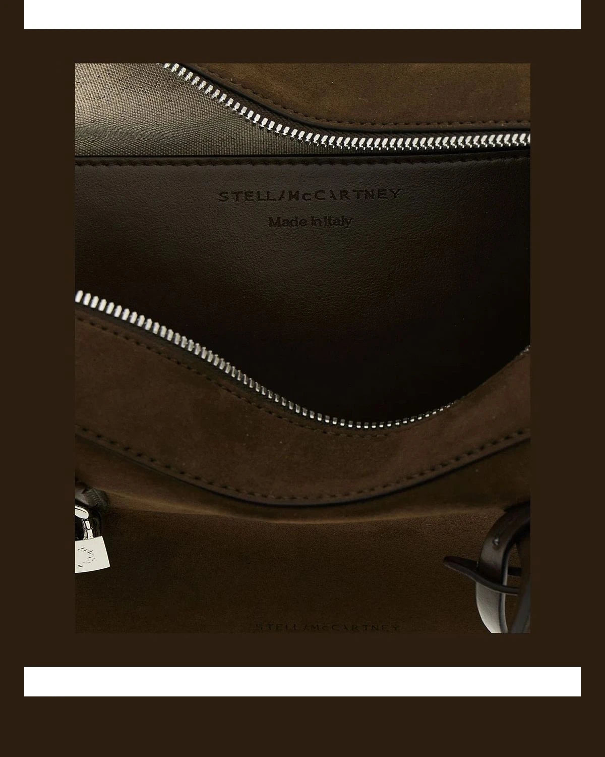 Stella McCartney Shoulder Bag in brown, True Hemp — view 4
