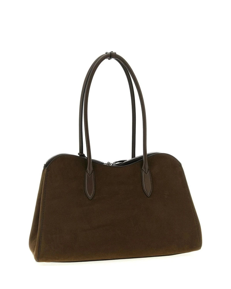 Stella McCartney Satchel Bag in brown, True Hemp — view 2