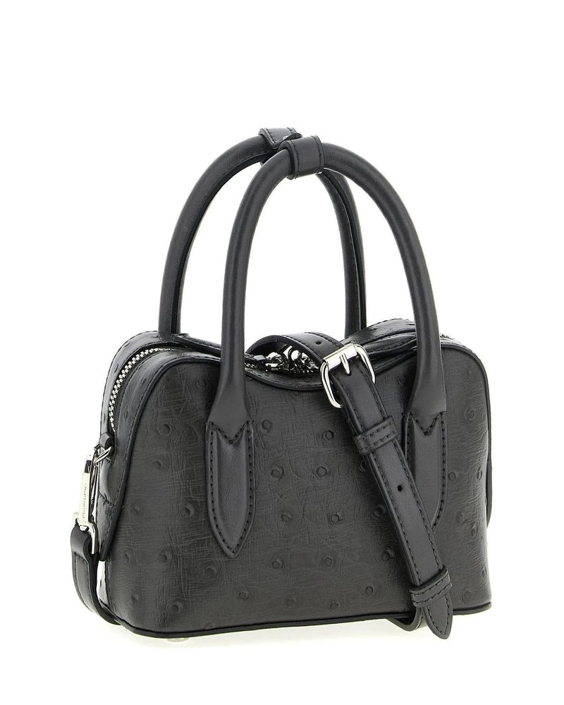 Stella McCartney Satchel Bag in gray, True Hemp — view 2