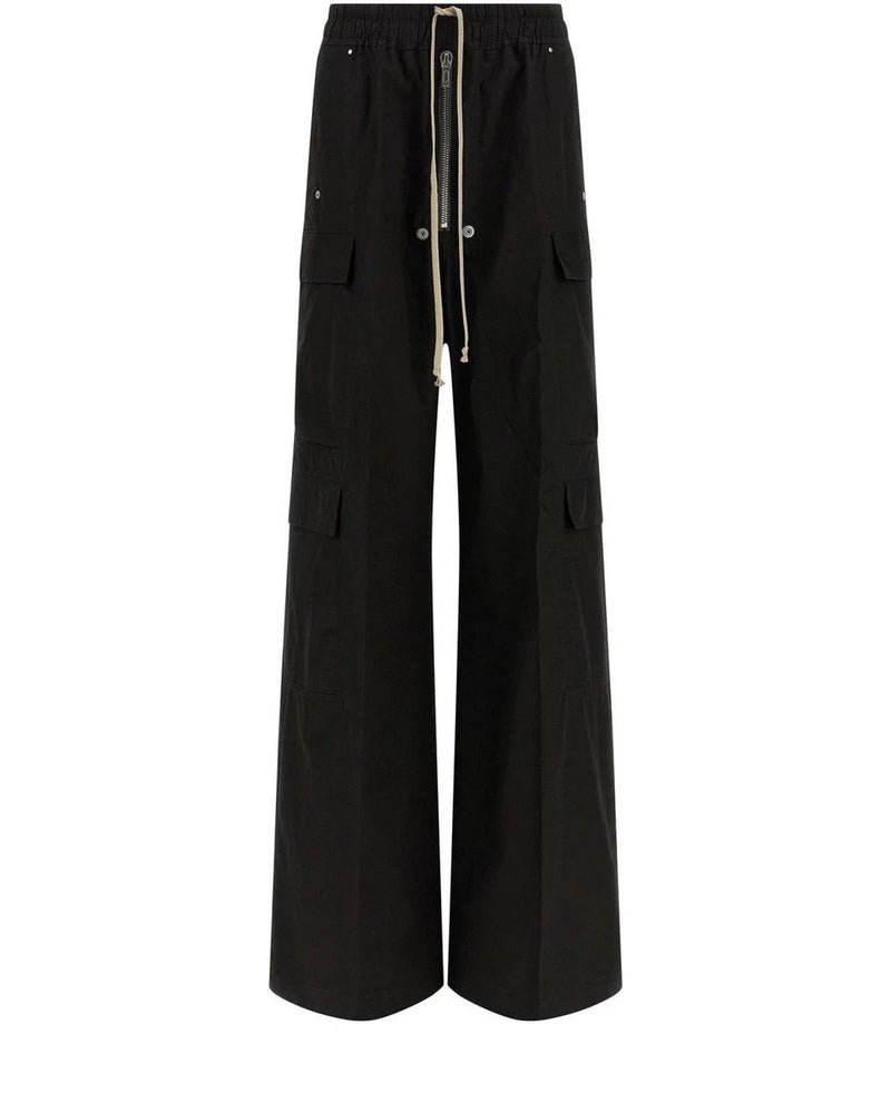 Rick Owens Cargo Pant in black, Cotton