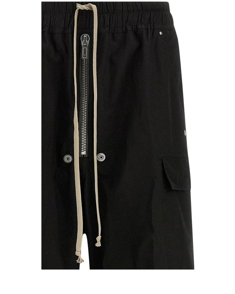 Rick Owens Cargo Pant in black, Cotton — view 3