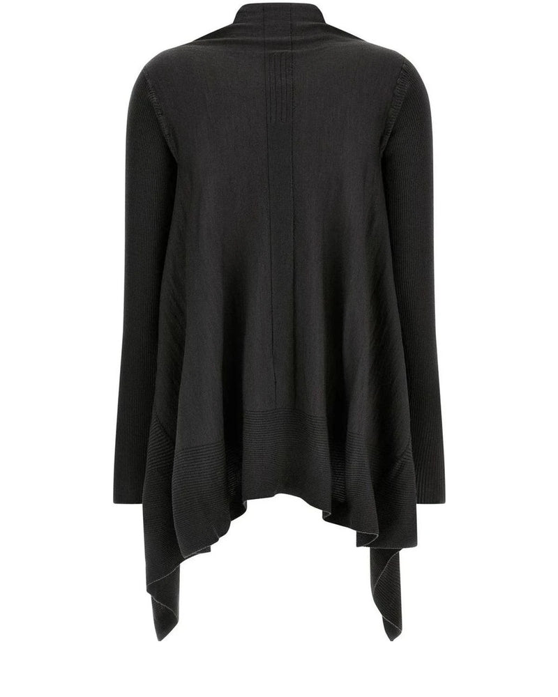 Rick Owens Cardigan in black, Wool — view 2