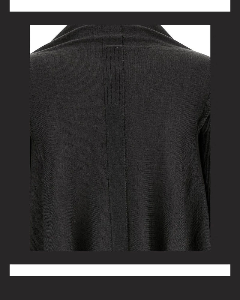 Rick Owens Cardigan in black, Wool — view 4