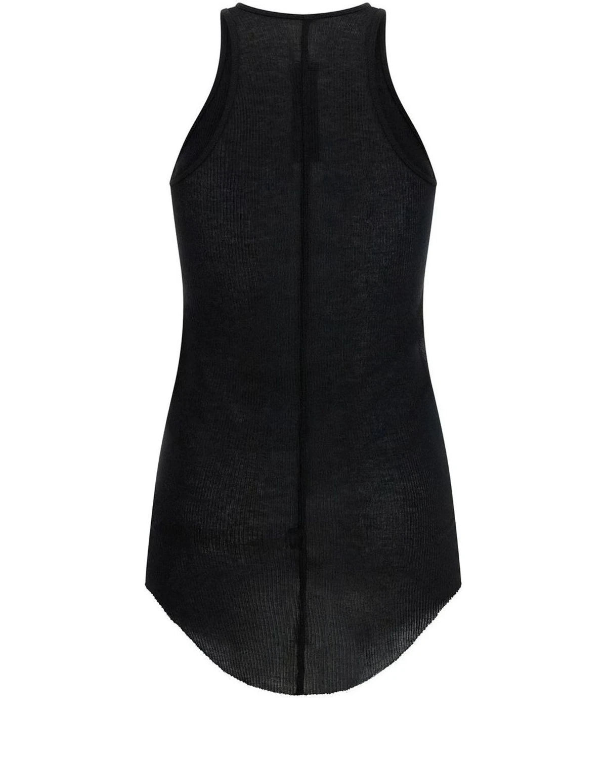 Rick Owens Tank Top in black — view 2